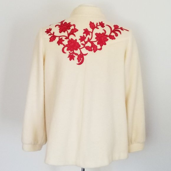 Refashioned Vintage Wool Jacket (L) - Picture 5 of 10